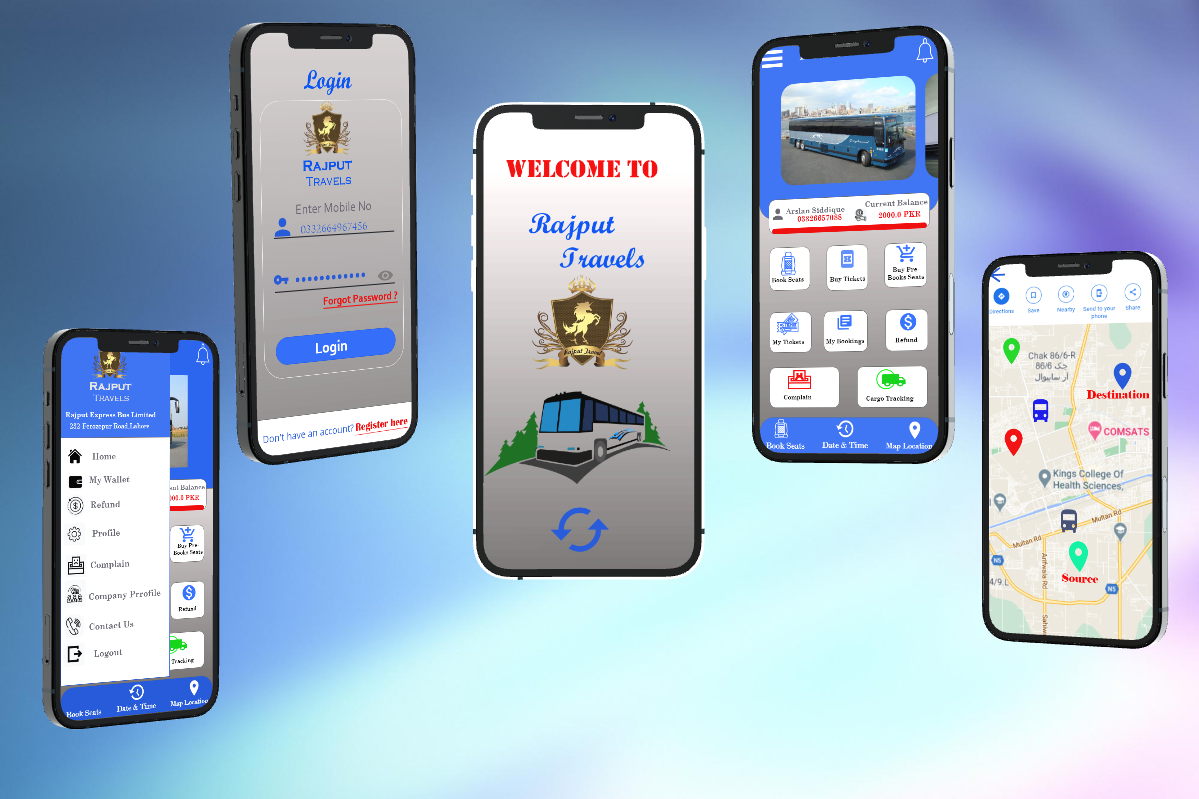 graphics design Mobile app mockups UI/UX user interface