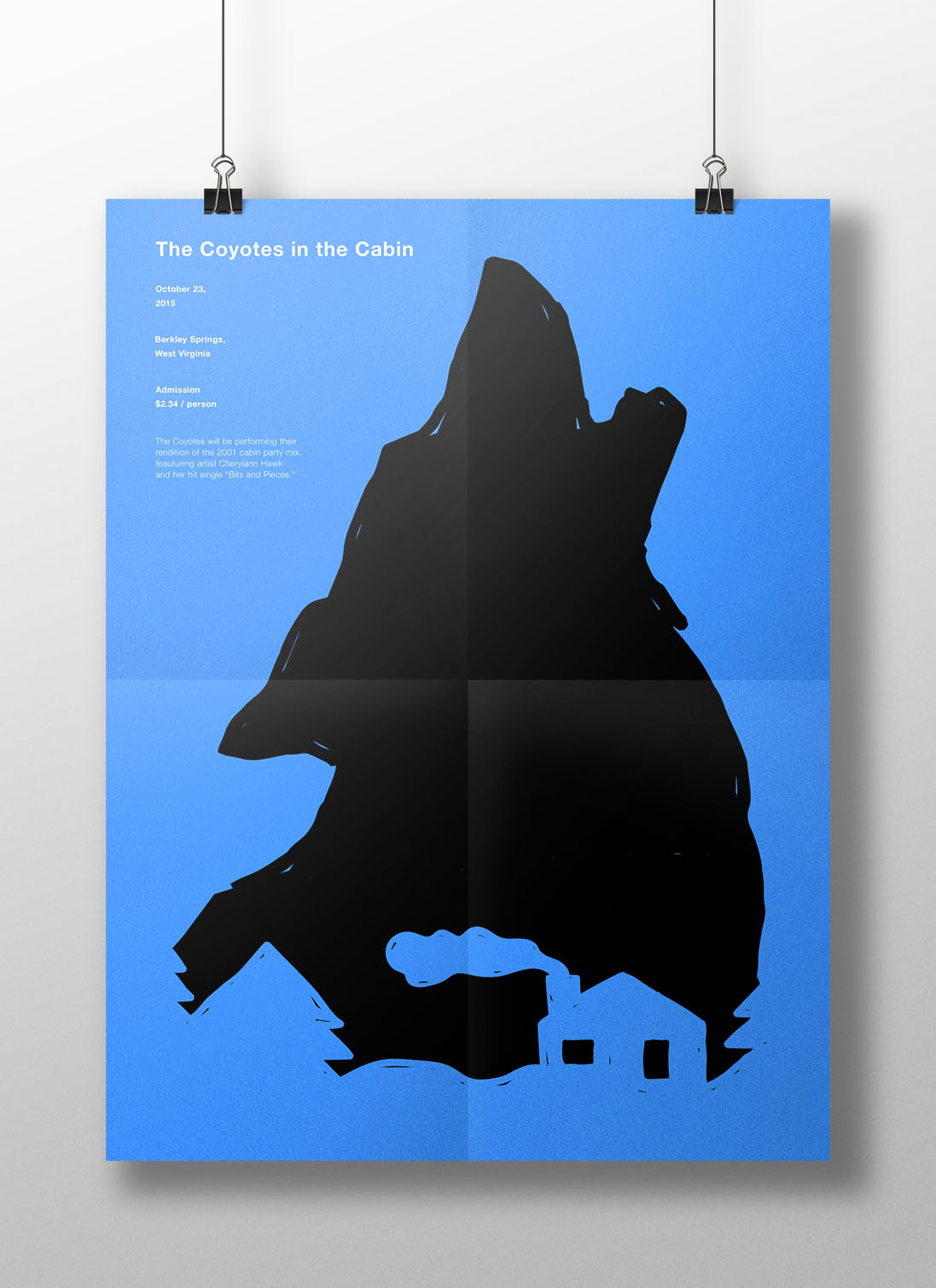 Adobe Portfolio posters print design