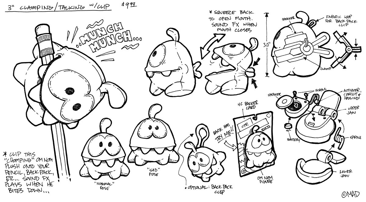 Mad toy design Round5 cut the rope game