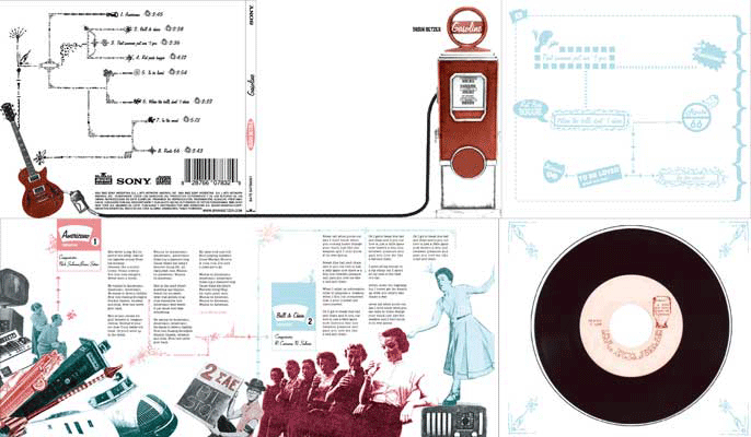CD design packaging design