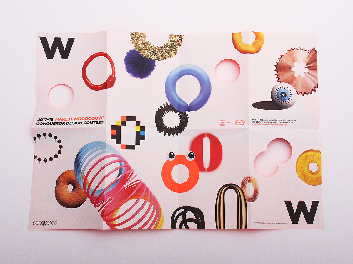 Conqueror design contest wow objects typography   Fun antalis paper Students