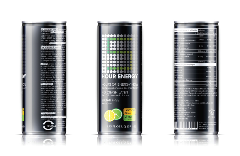 Adobe Portfolio 5-Hour Energy Drink energy drink energy drink package
