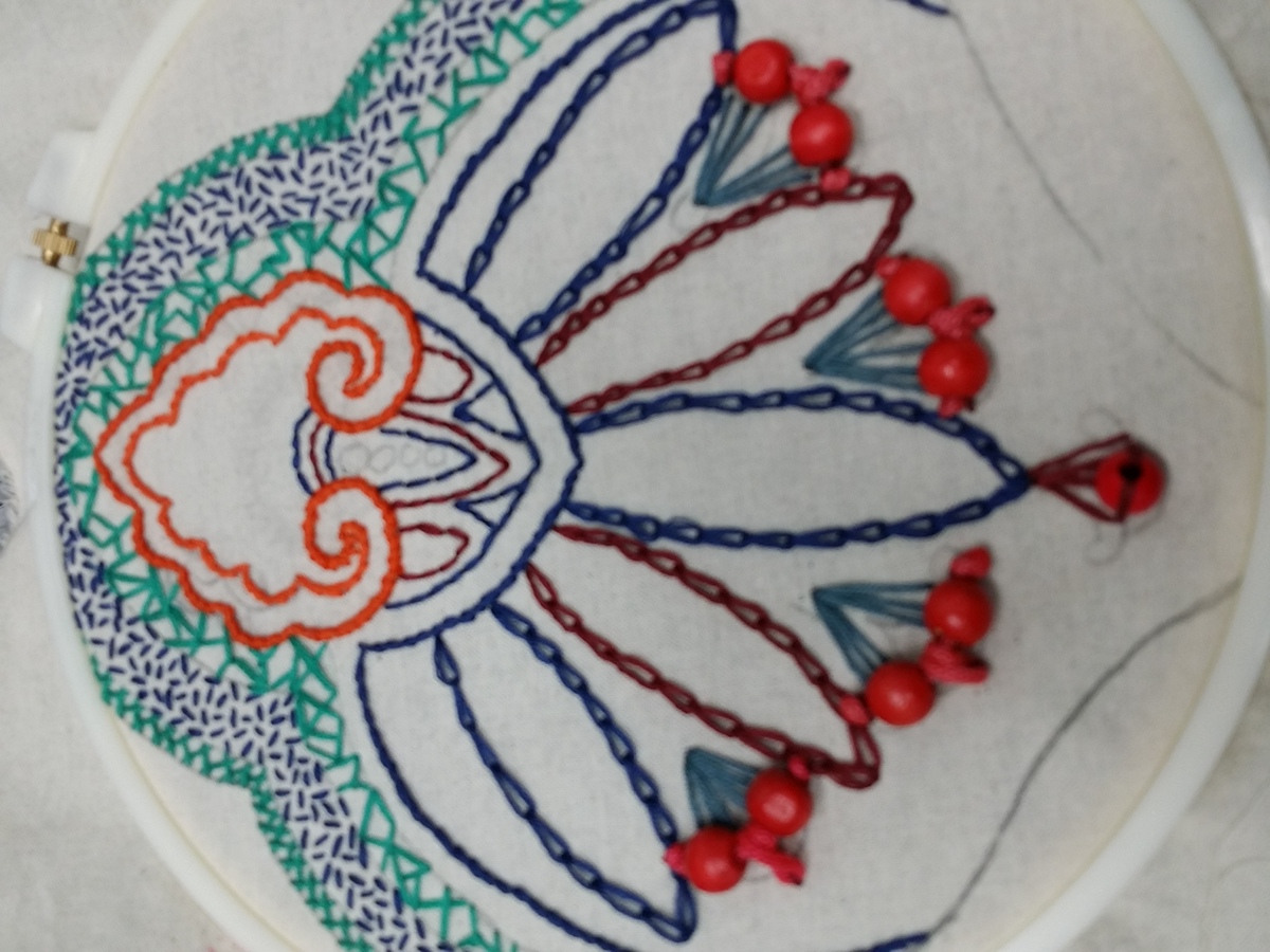 textile art Embroidery