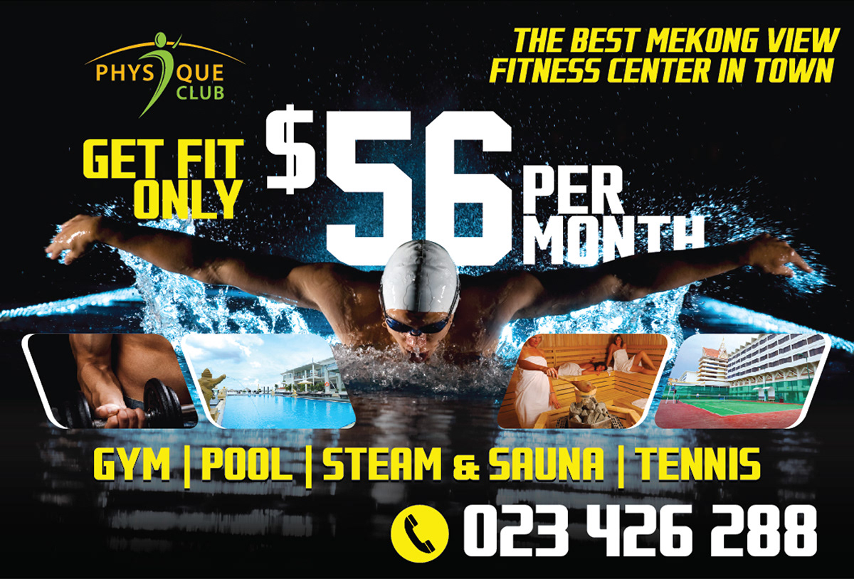 sport club banner Steam & Sauna swimming gym tennis