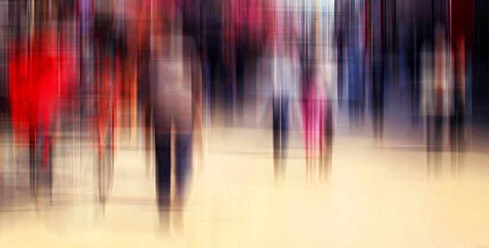 city  blur movement japan Paris life abstract effect