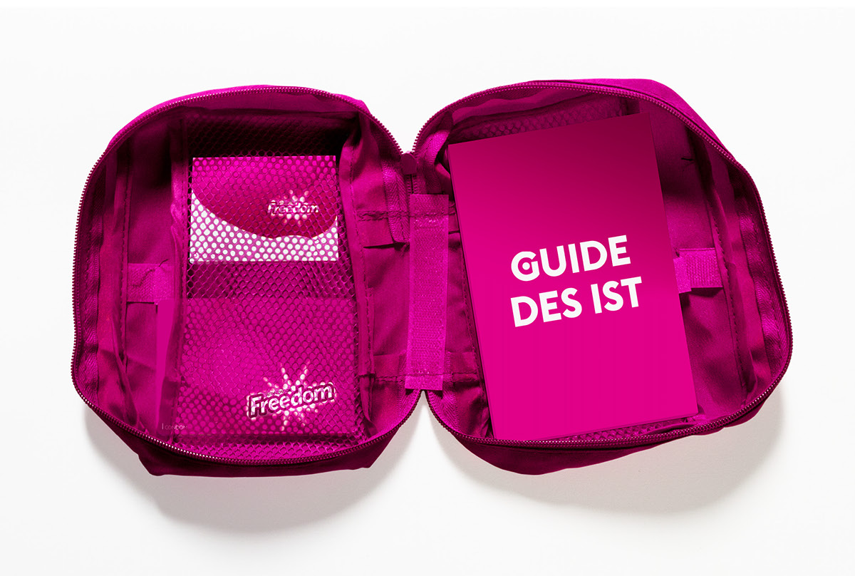 campaign sex campagne mst ist Love sensibilisation design TFE pink sida VIH AIDS