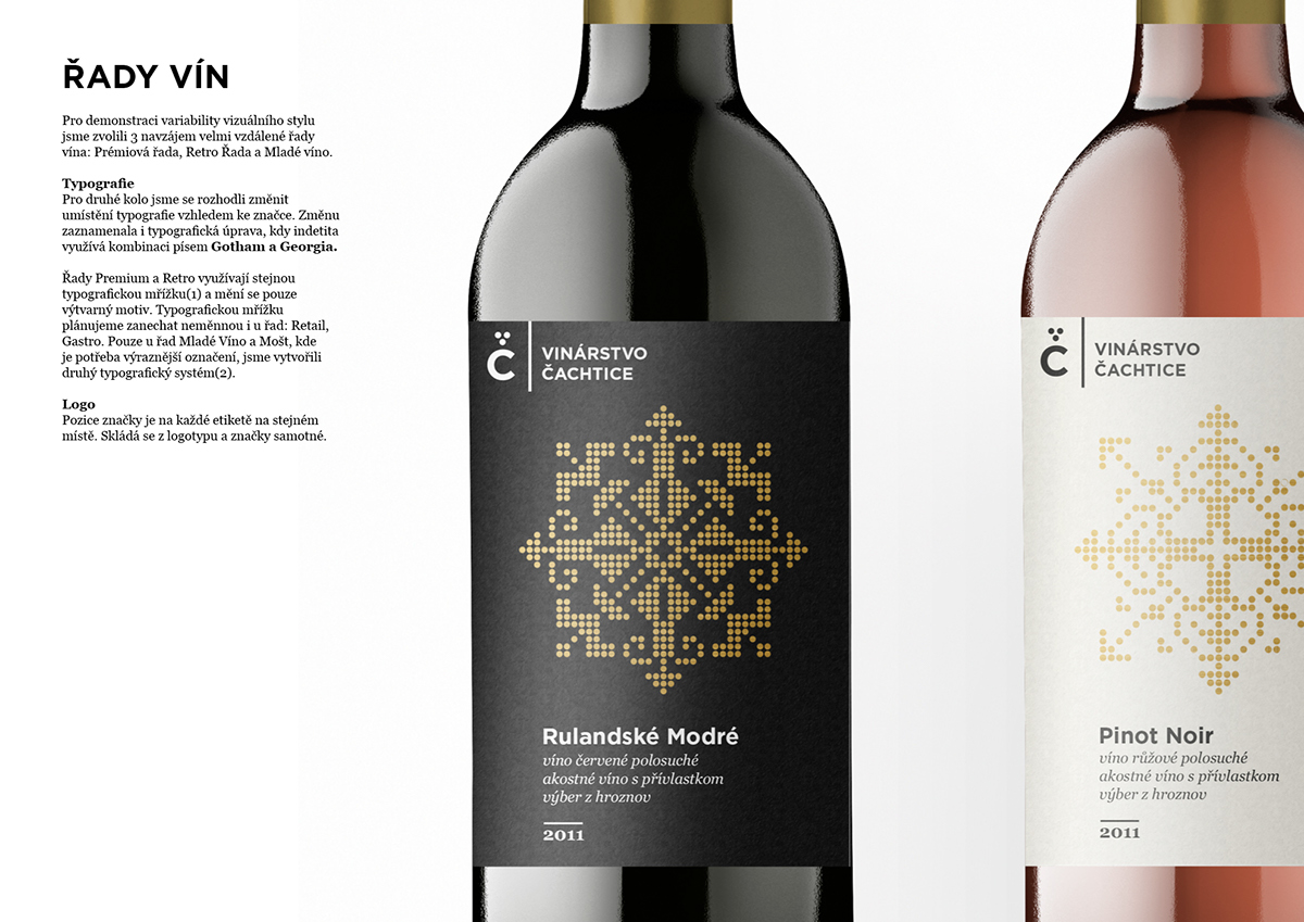 wine bottle Slovak Castle grape WINEYARD brand Corporate Identity