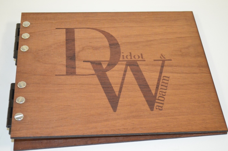walbaum Didot typography comparison book Booklet laser cutting