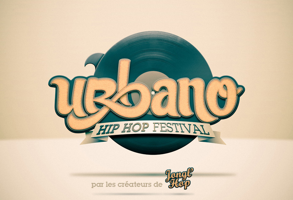 urbano festival hiphop presse siteweb Web UI ux guettoblaster logo identity background montage photo