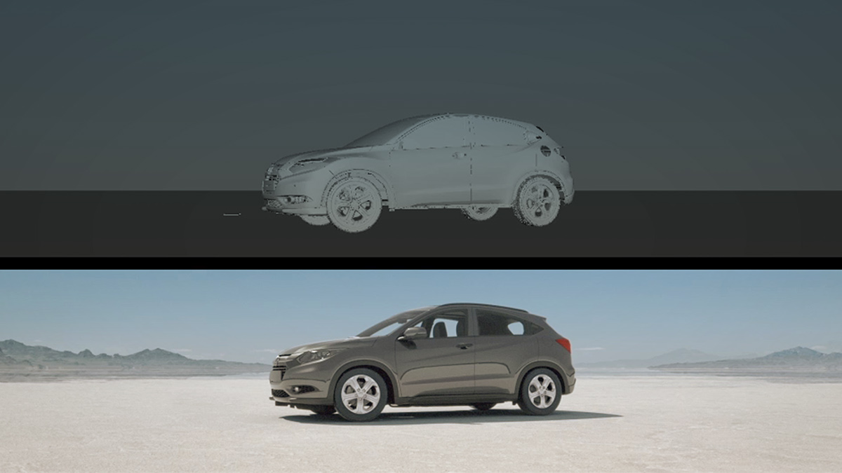 Cars Honda analog mvsm man vs machine vfx CGI