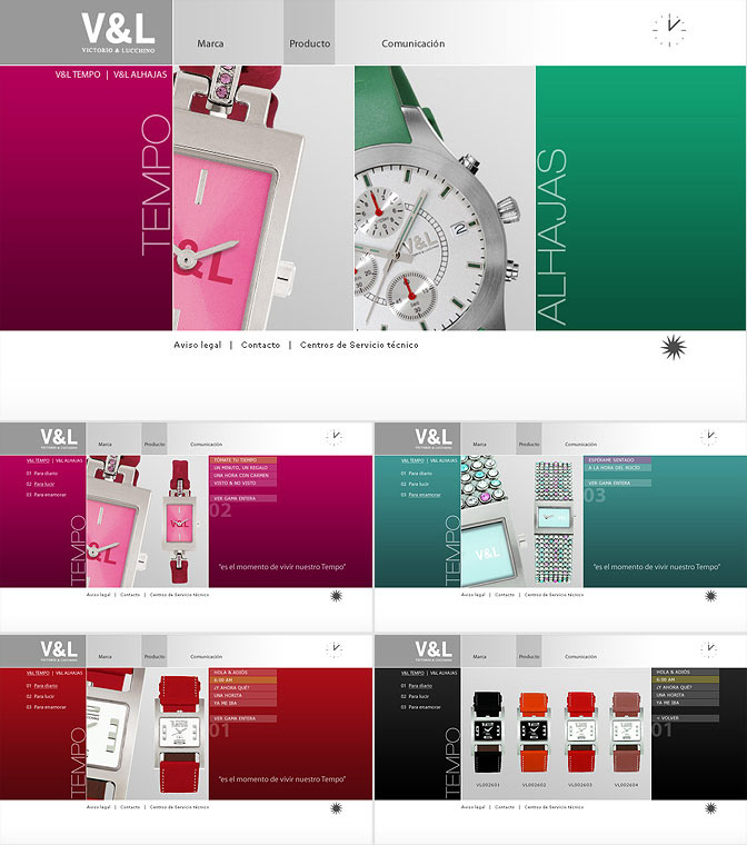 Collection digital Screen Design interaction interfaces banners Flash HTML code layouts