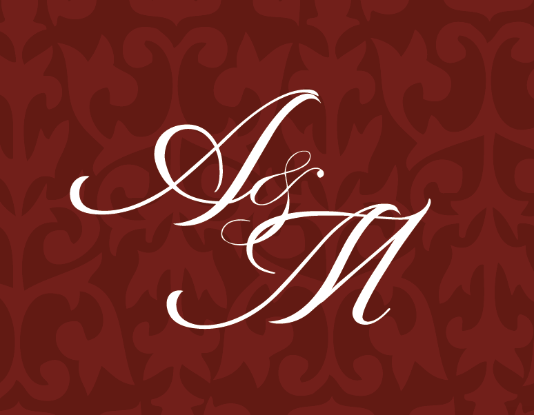 Vecteur Stock Initial MA Handwriting, Wedding Monogram Logo Design, Modern  Minimalistic and Floral templates for Invitation cards | Adobe Stock