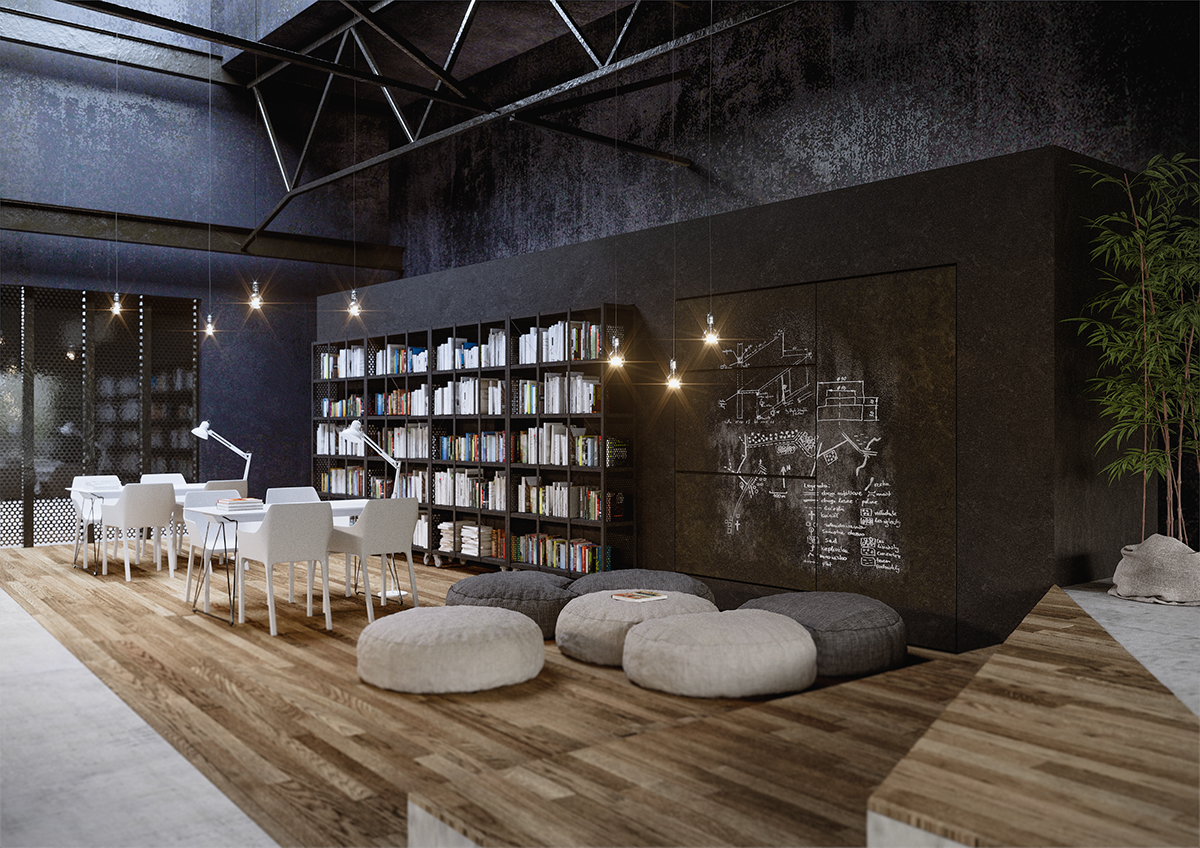Adobe Portfolio interior design  architectural visualisations corona Interior