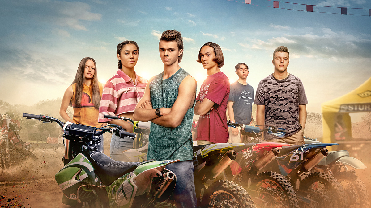 Bike drama film poster hollywood Motocross Netflix netflix poster Racing series poster teen