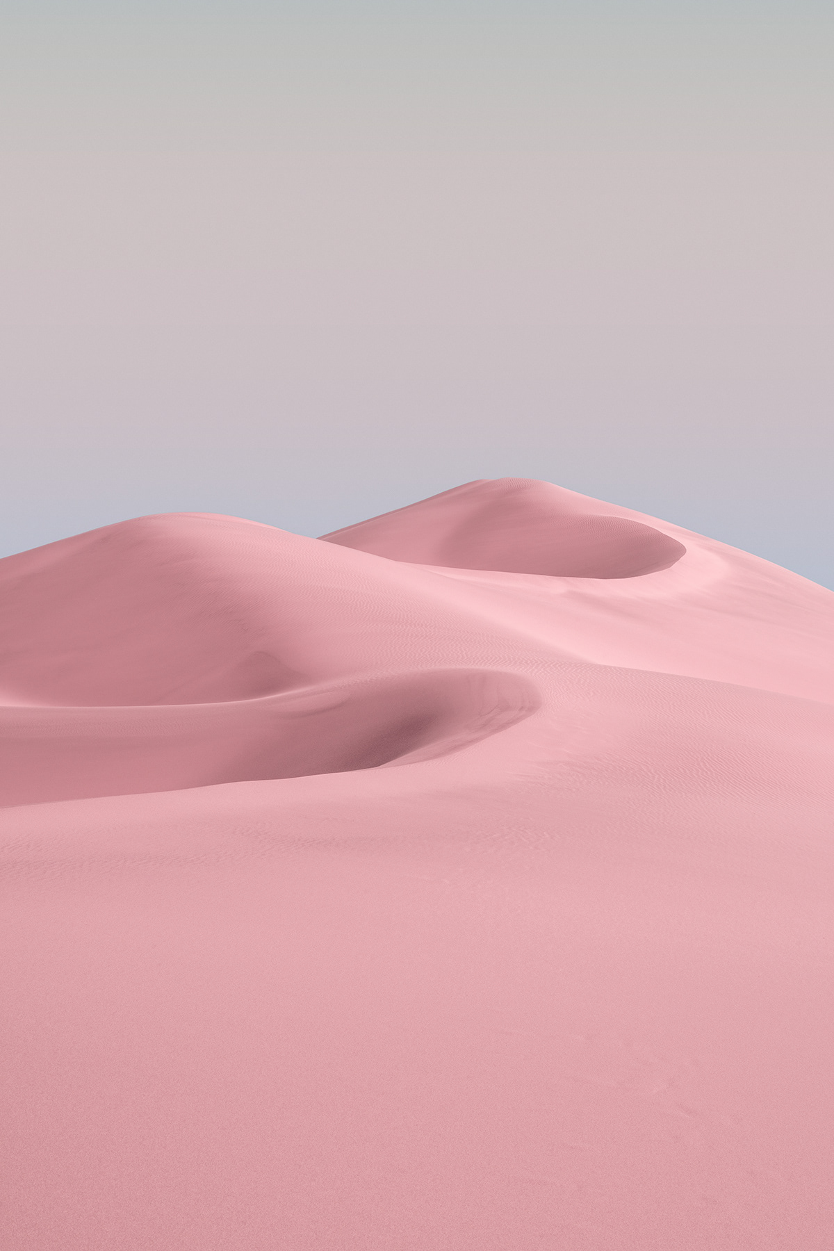 desert Magic Reality pink desert sand hill wallpaper 壁纸  粉色沙漠 魔幻现实 鸣沙山 Jonas daley