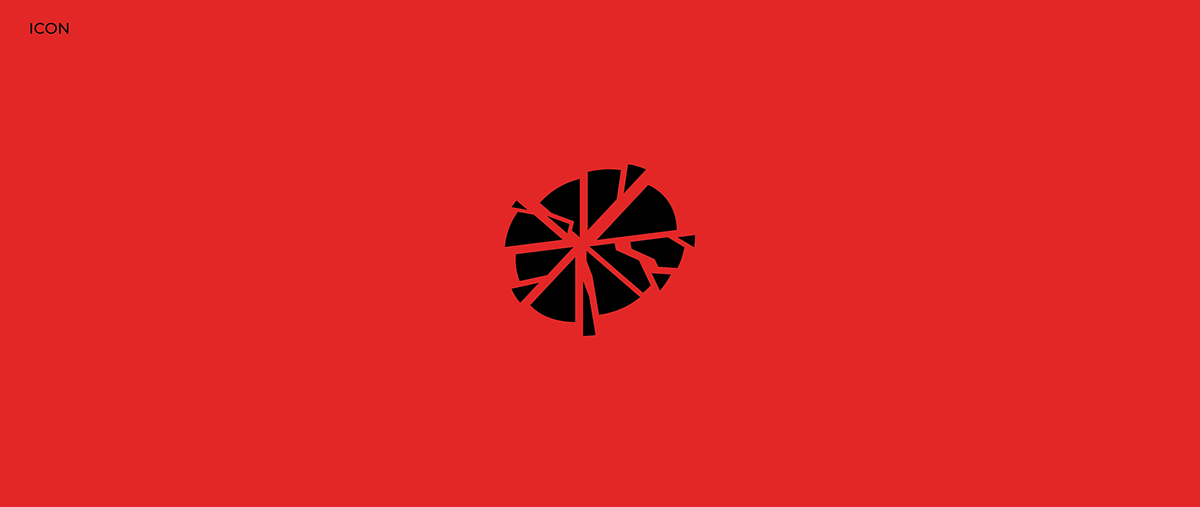 logo wordmark identity visual branding  rage Anger room design red