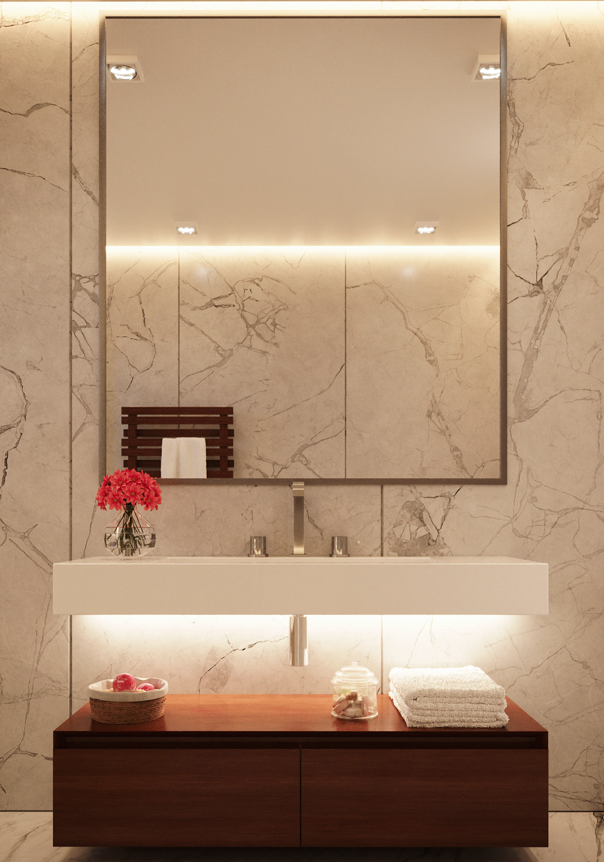 bathroom design visualization interior design  modern architecture archviz Render bathroom interior 3ds max CGI