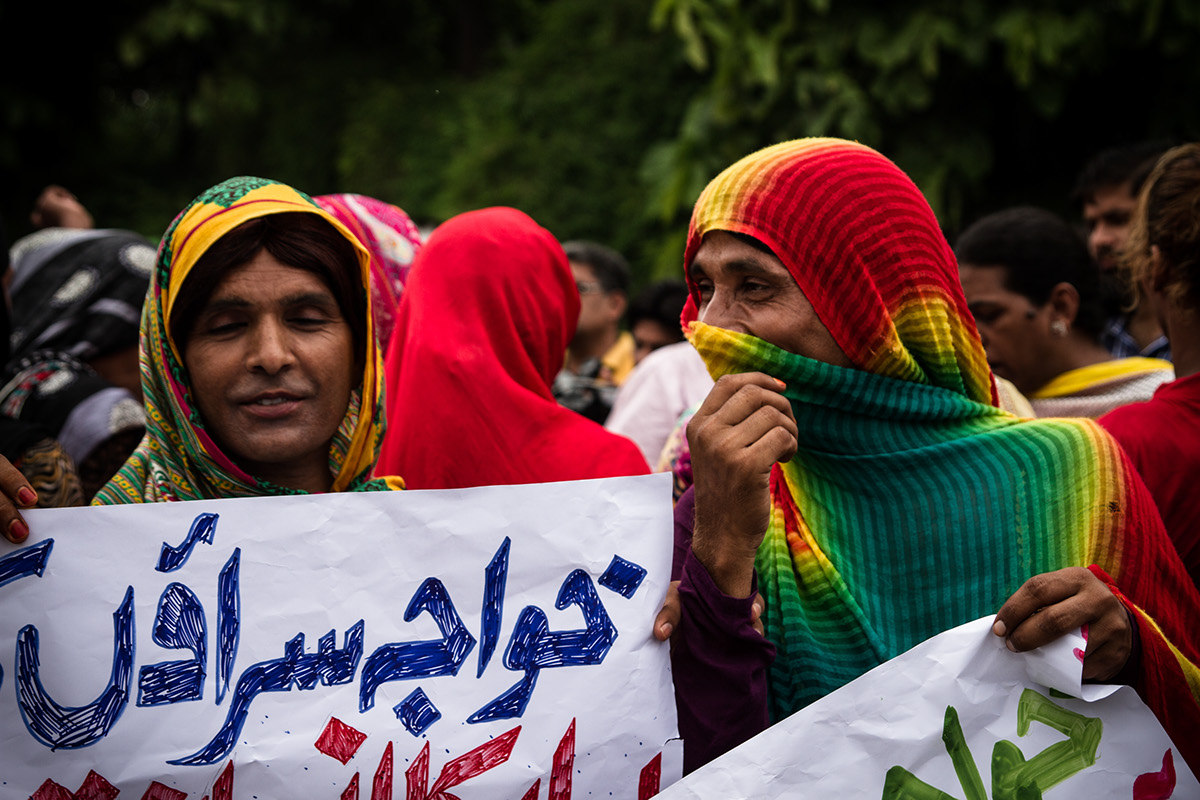 protest transgender social welfare equal opportunity news lahore Pakistan