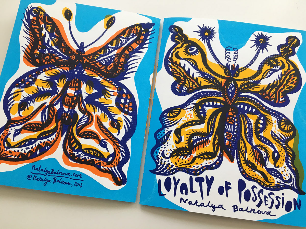 printmaking book design Zine  artbook Drawing  Insects spiders natalya balnova design ILLUSTRATION 