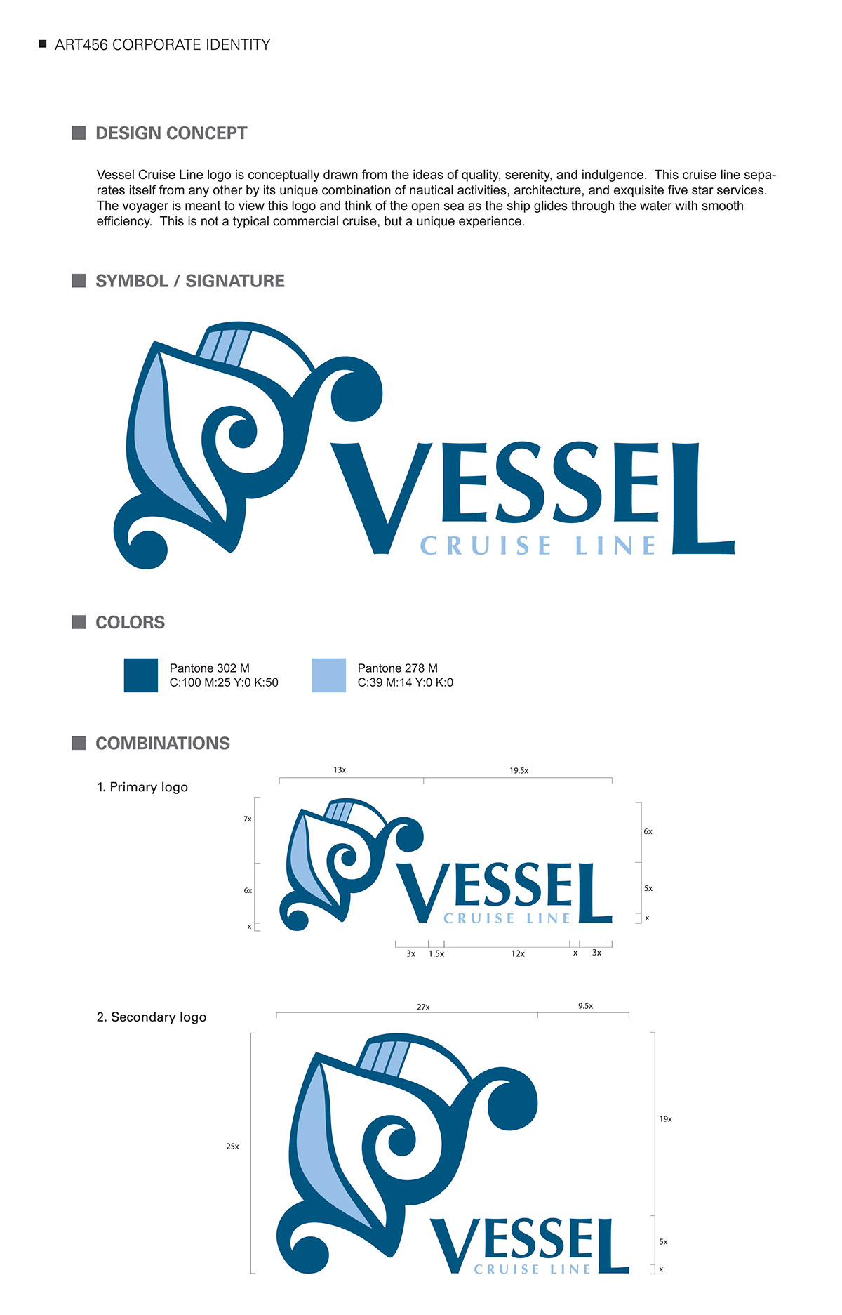 cruise Travel Logo Design Promotion Corporate Identity