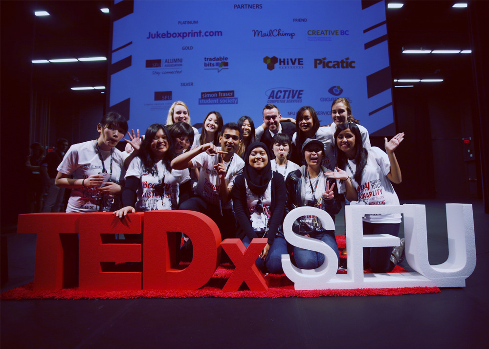 TED TEDx tedxsfu sfu identity Make it Yours