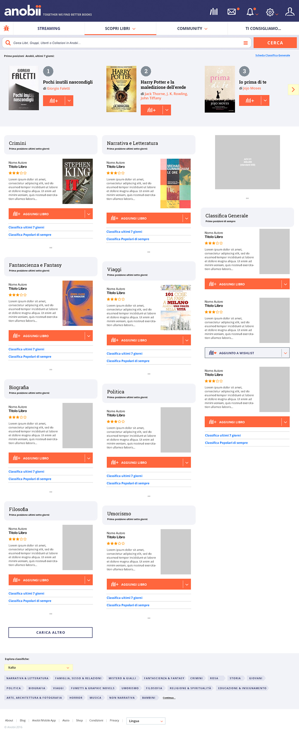 anobii social network redesign books library UGC