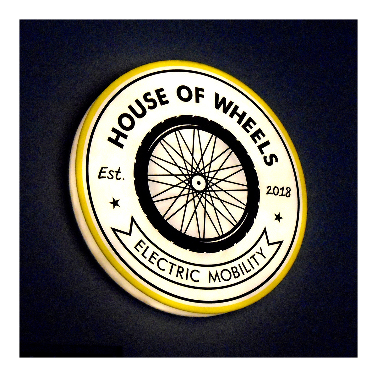 logo wheel Bike Scooter