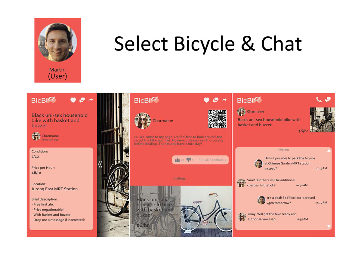 IoT app smart lock cyclist Bicycle application services