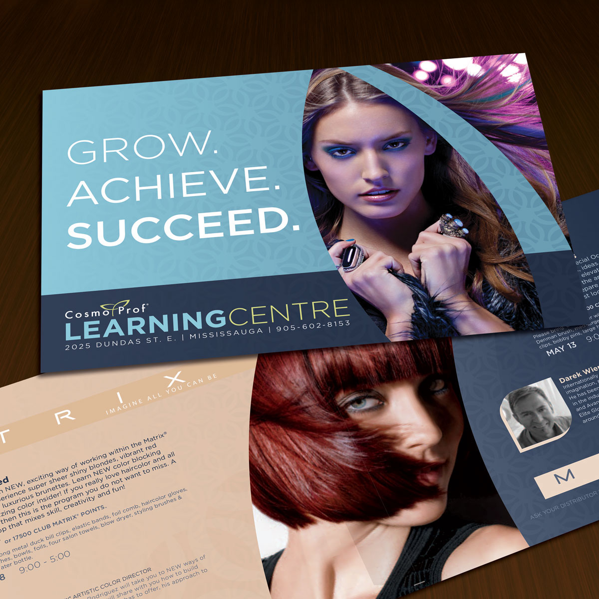 Adobe Portfolio beauty  education  cosmoprof logo