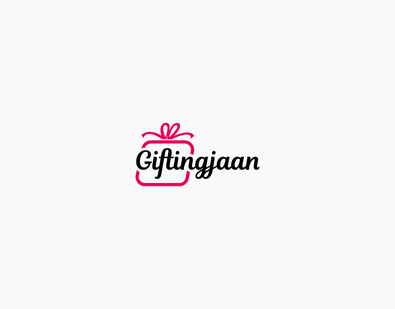 Logo Design minimal modern gift website logo minimalist Gift Shop wordmark creative simple