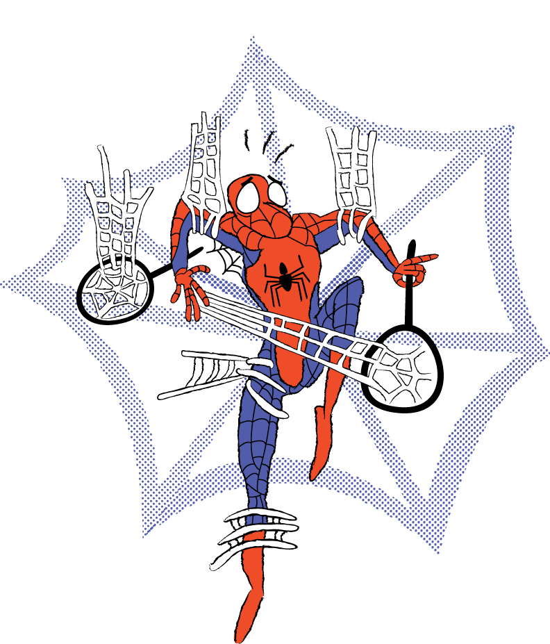 spiderman SuperHero superman T Shirt illustrations digital art gunjan joshi