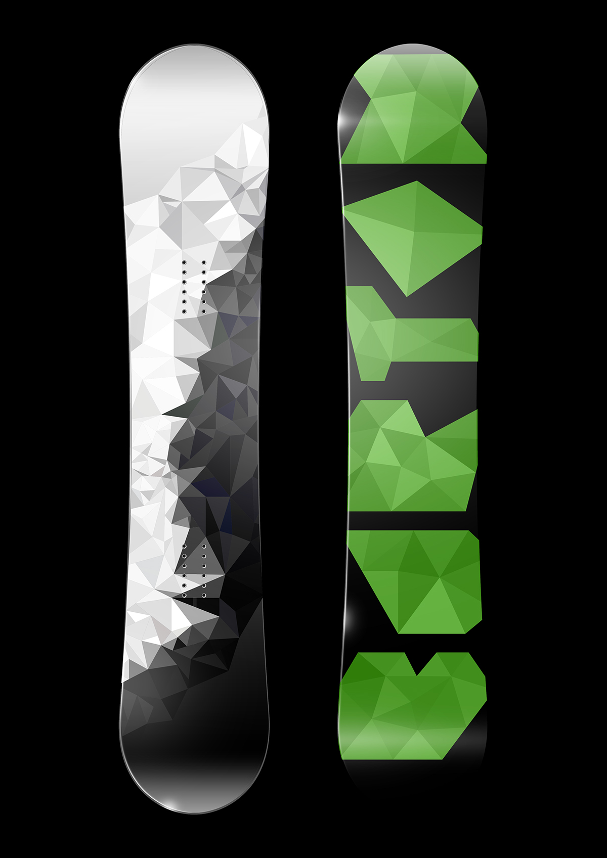 Snowboards burton Board Design