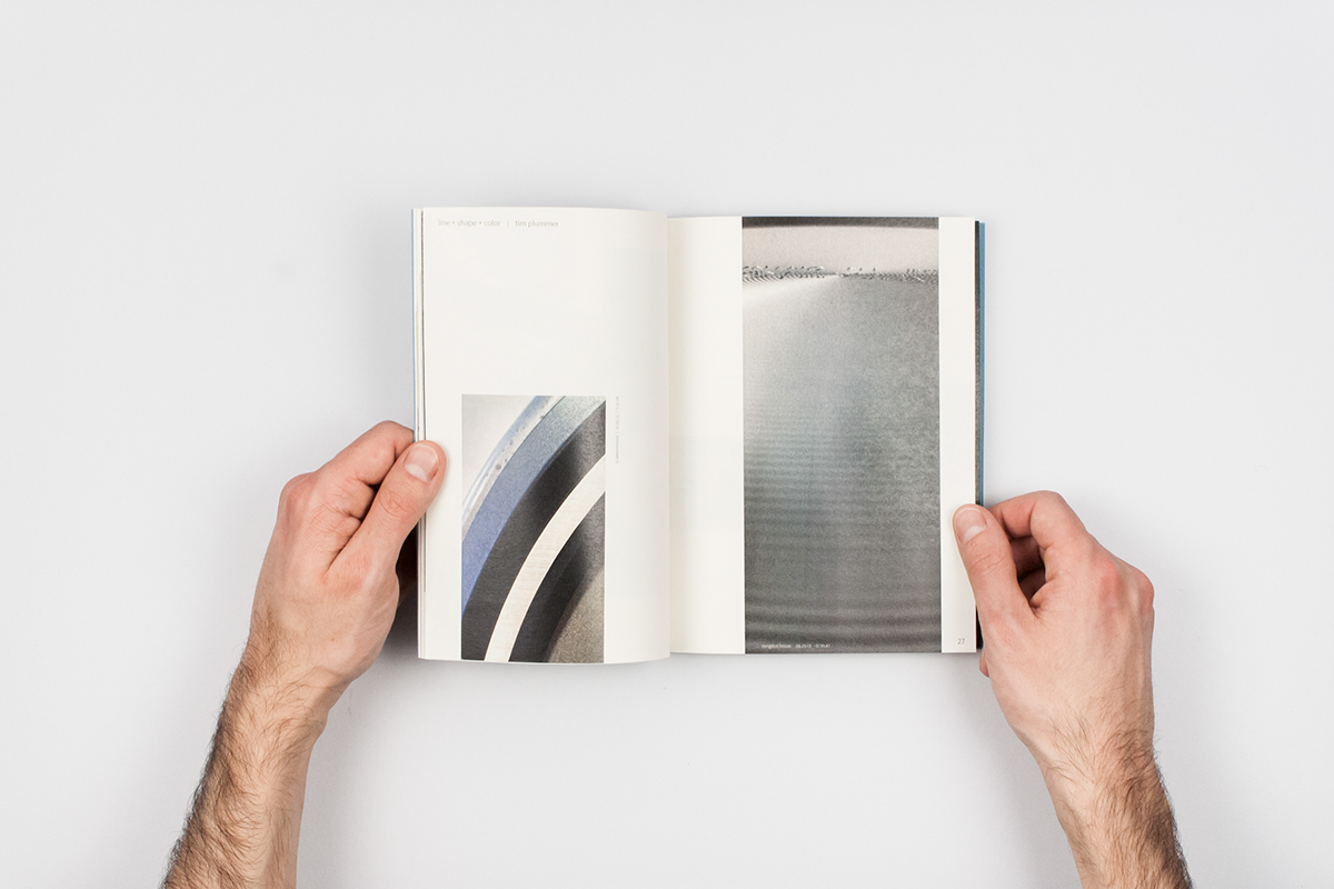 book design abstract abstract photography Providence Layout Design Zine  photo sequence risd anther kiley Form and Communication perfect bound