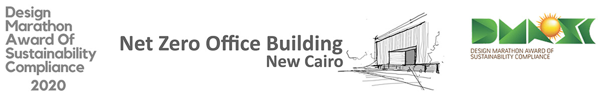 building commercial egypt exterior LEED Platinum Net-zero newcairo Office Office Building visualization
