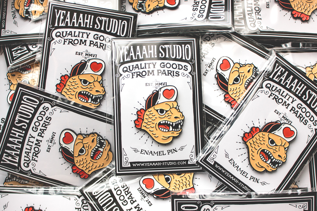 postcard t-shirt apparel Sentai toucan japanese kaiju conjoined twins takoyaki stickers