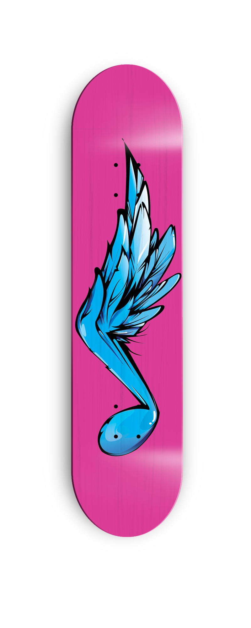 vector Illustrator skateboard jap inc wings