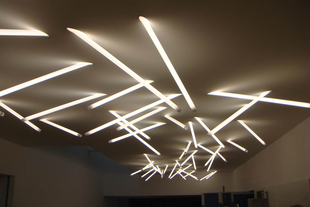 polycarbonate fluroescent lamp T5 installation