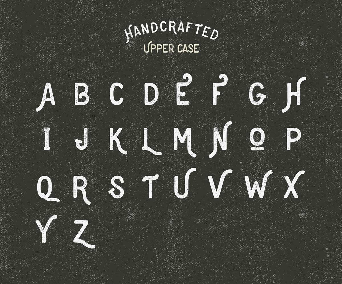 vintage font sans Display type badge uppertype hand lettering Handlettering drawn