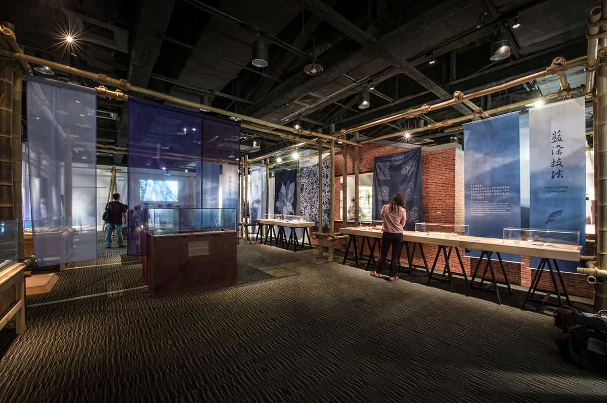 yilan Indigo Exhibition  dye blue Lanyang museum design taiwan