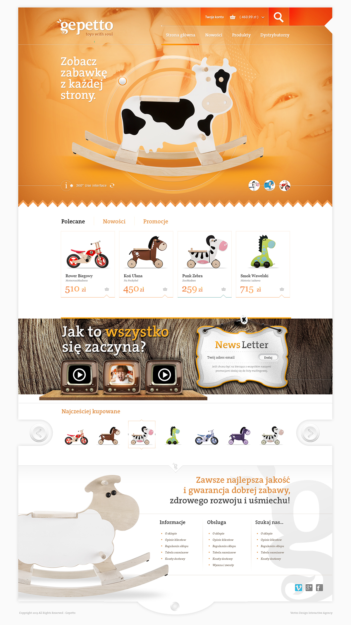 toys kids CHILDS shop colors orange cow Bike wood e-commerce happy smile