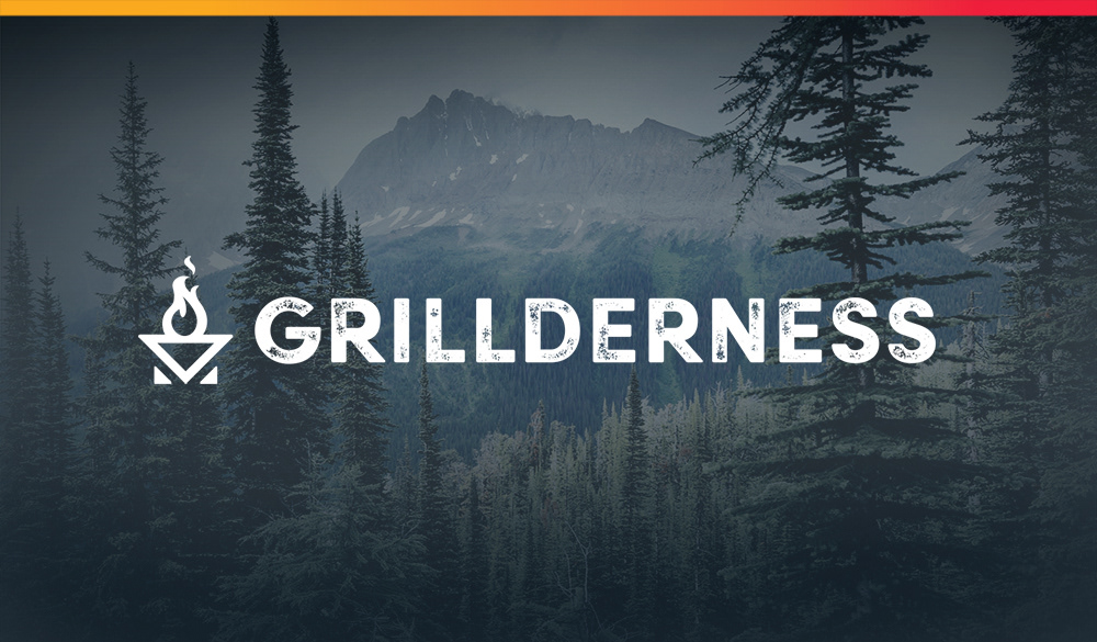 branding  e-commerce grill logo mountain primal trees Web Design  wilderness