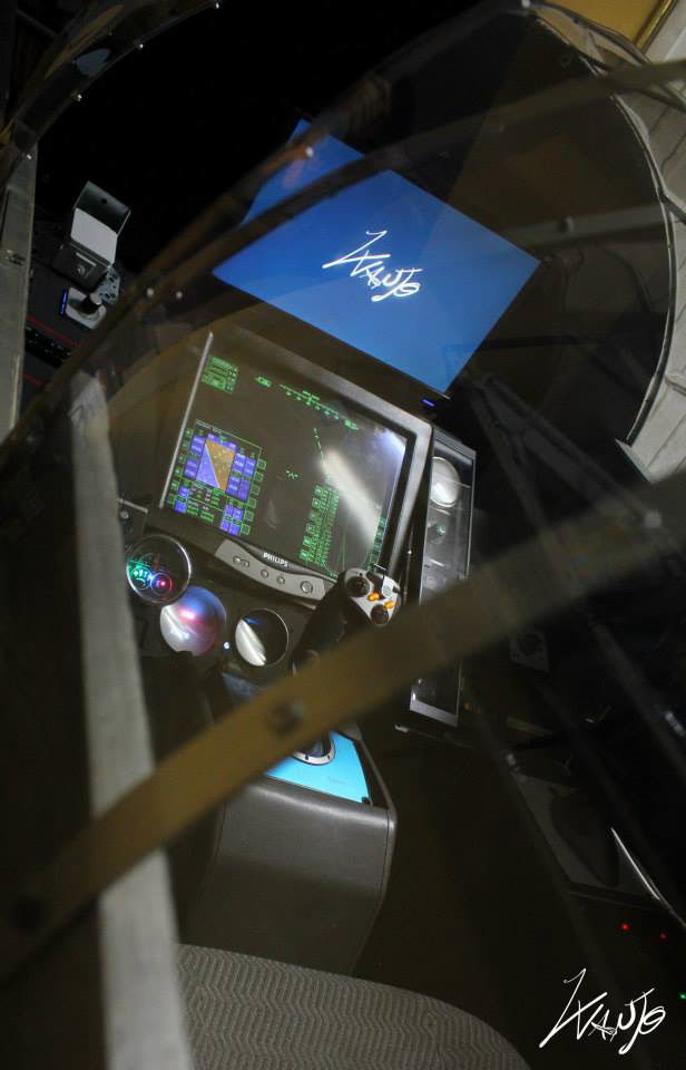 Flight simulator spaceship simulador de vuelo HV-01 Aeronautic cosmonautic