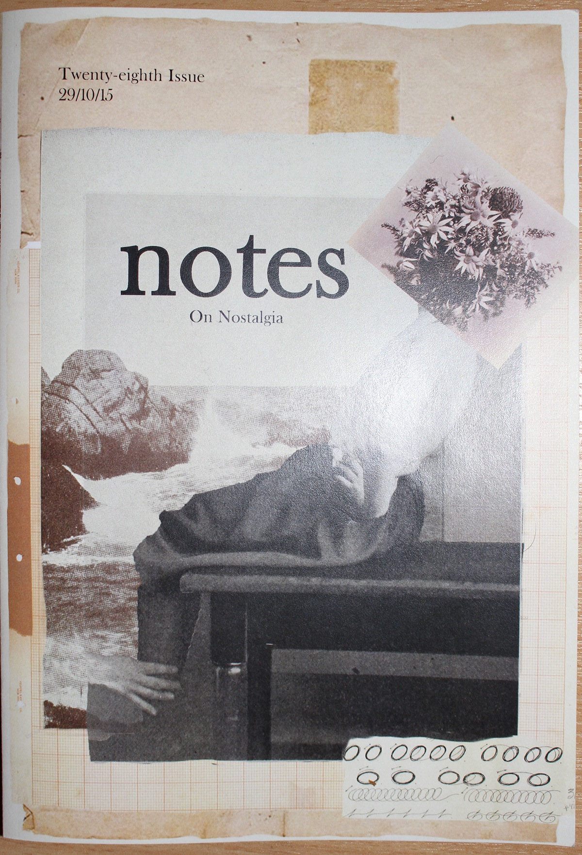 collage notes cover art