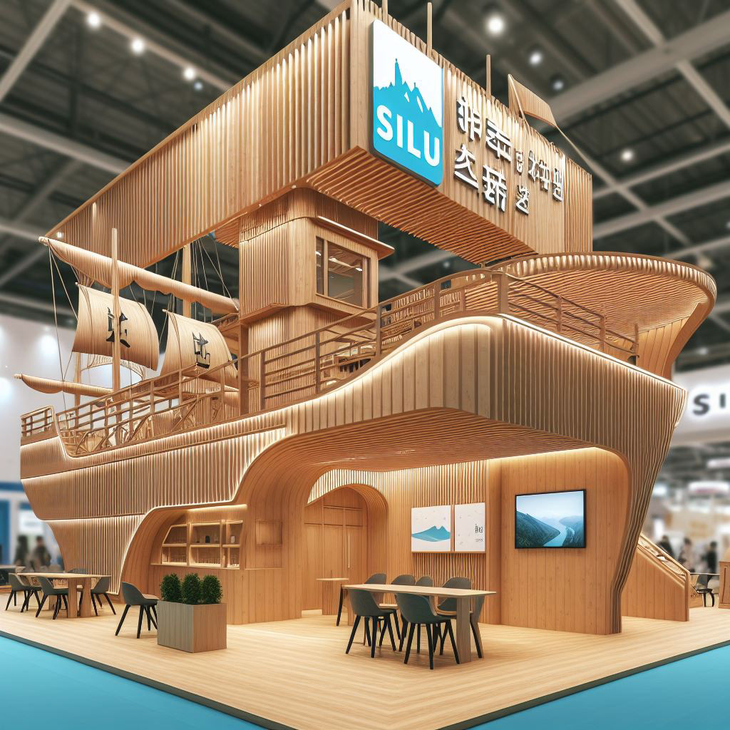 exhibition stand booth design 3D architecture interior design  Exhibition Design  expo Trade Show Event ai