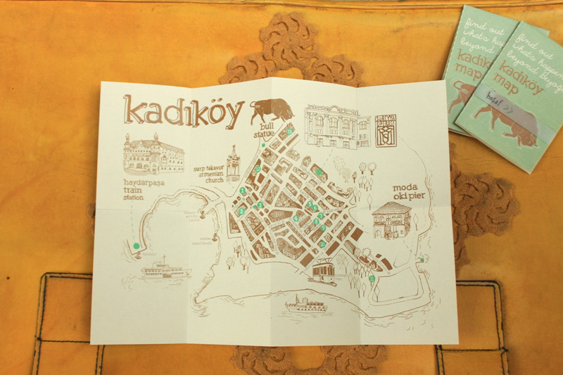 map istanbul kadikoy city infographic