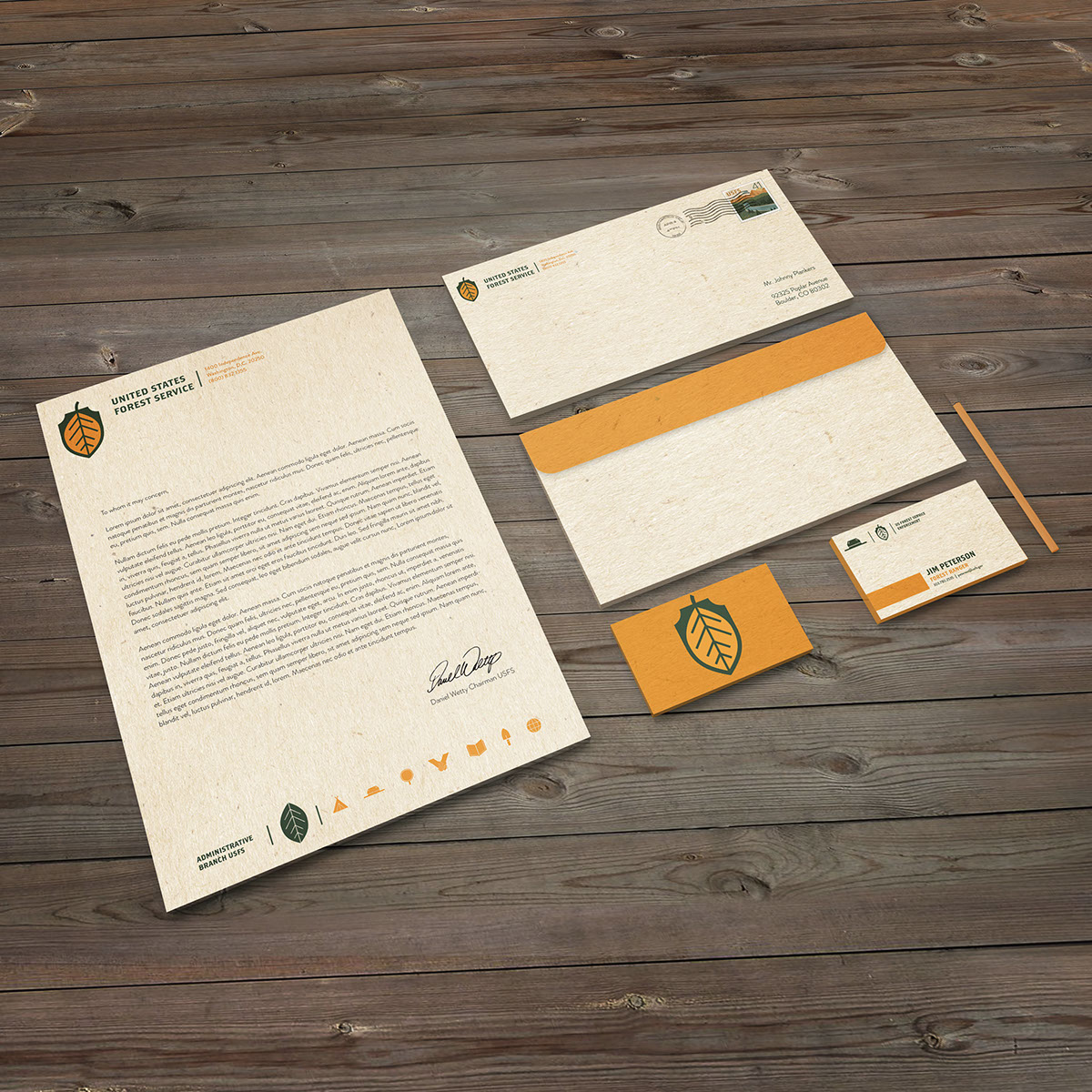 forest service re-brand US Forest Service poster stamp logo badge map stationary forest brand Government icons #CIPS_awards_cross-channel Best Integrated/Cross-Channel Campaign
