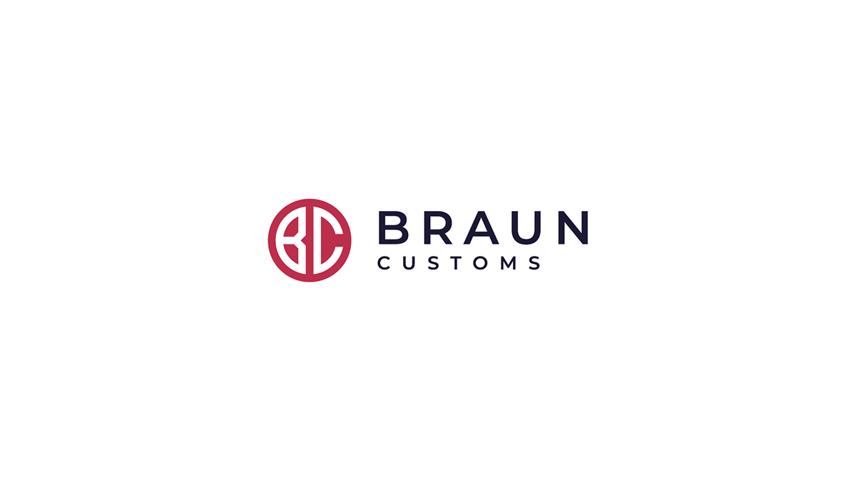 авто логотип автостудия браун Auto Auto Service logo braun customs