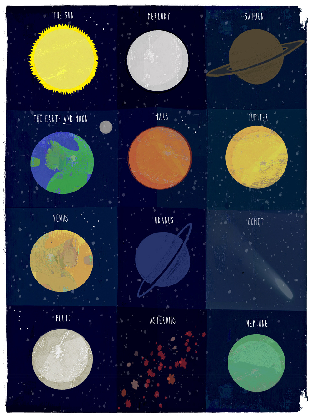 wallpaper Planets Space  universe stars Comets