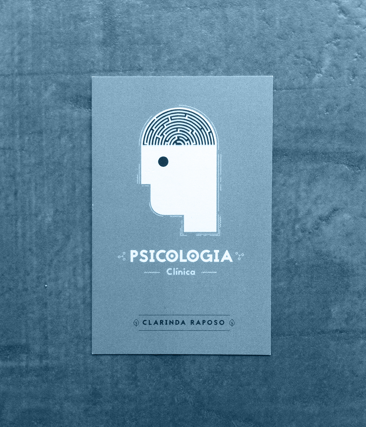 psychology design graphic grafico business card minimal Icon