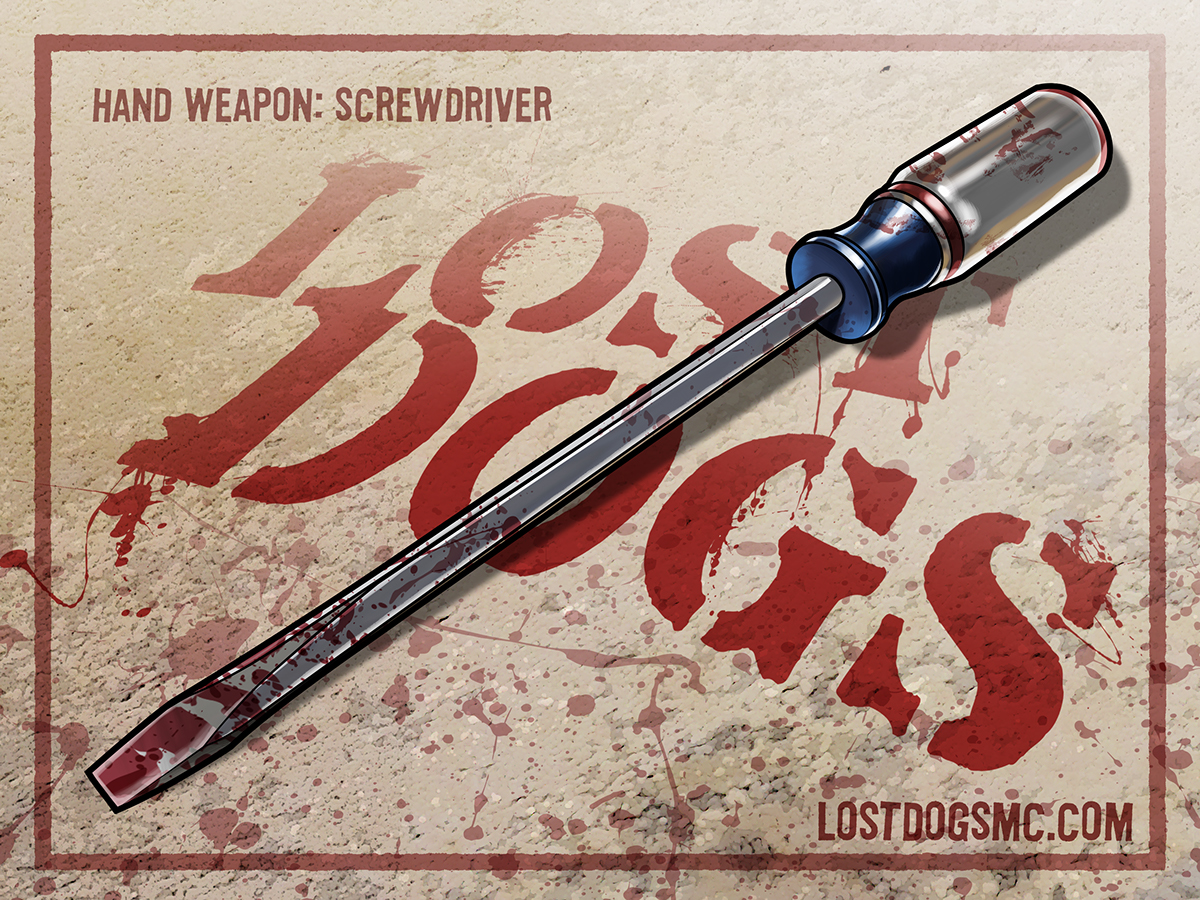 weapons knives tools zombies zombie